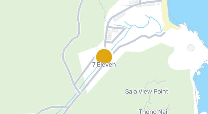 แผนที่แสดง7/11 7-Eleven