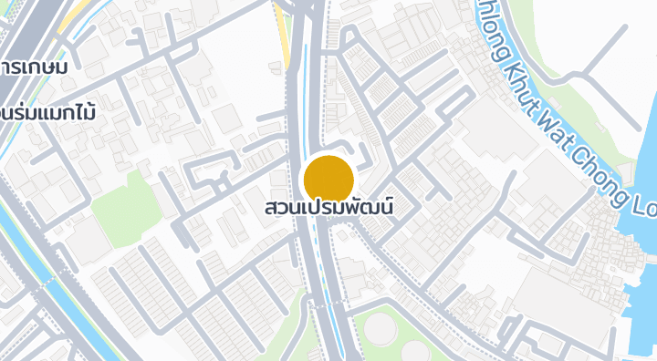 Map showing สวนเปรมพัฒน์
