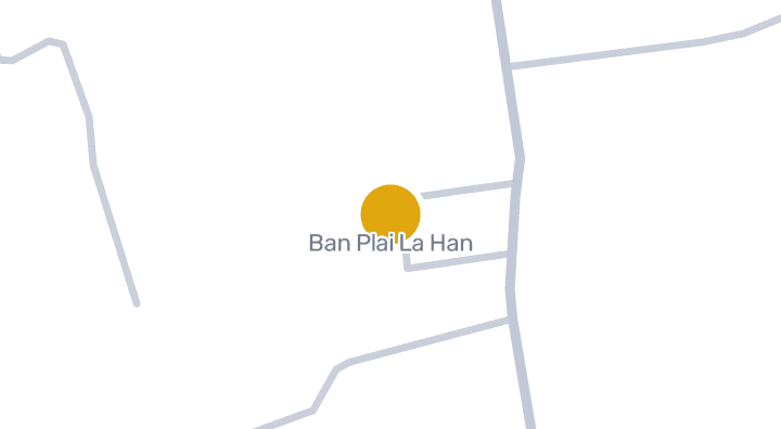 แผนที่แสดงโรงเรียนบ้านปลายละหาน