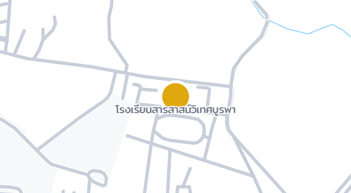 显示โรงเรียนสารสาสน์วิเทศบูรพา的地图