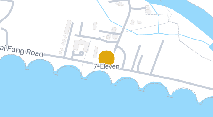 แผนที่แสดง7-Eleven