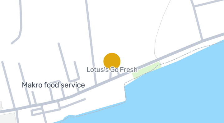 显示Lotus's Go Fresh的地图