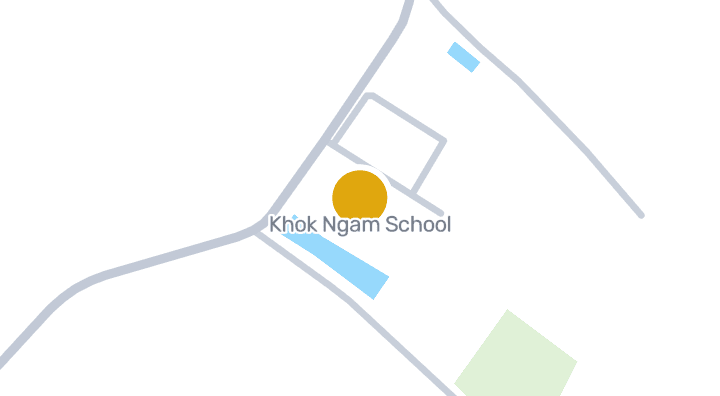 แผนที่แสดงโรงเรียนโคกงามวิทยาคาร