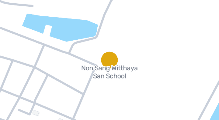แผนที่แสดงโรงเรียนโนนสังวิทยาสรรค์