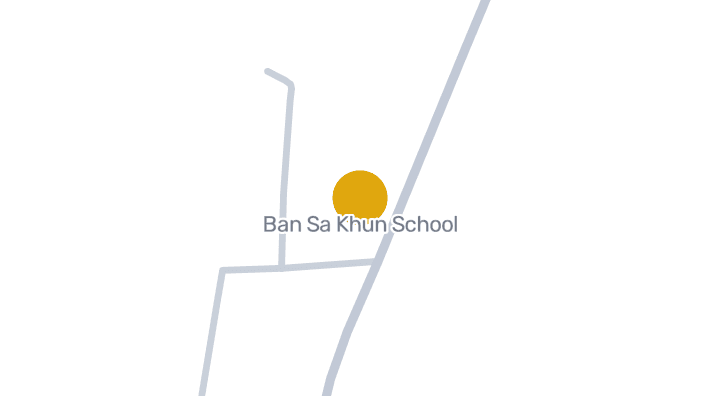 แผนที่แสดงโรงเรียนบ้านสระคูณ