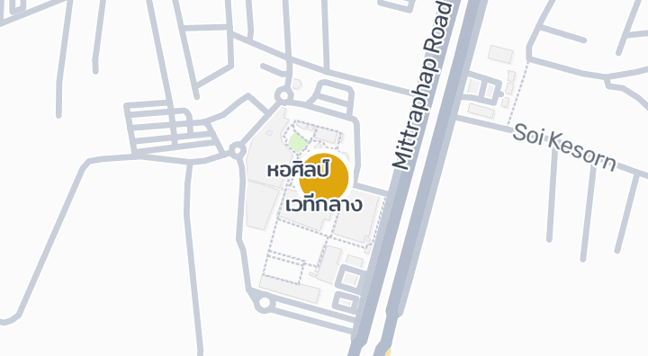 显示เวทีกลาง的地图