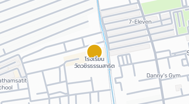 Map showing โรงเรียน​วัดวชิรธรรมสาธิต