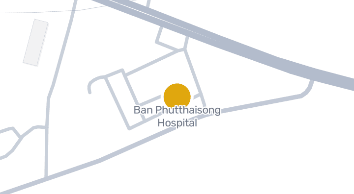 แผนที่แสดงโรงพยาบาลพุทไธสง