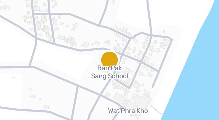 แผนที่แสดงโรงเรียน บ้านปากแซง