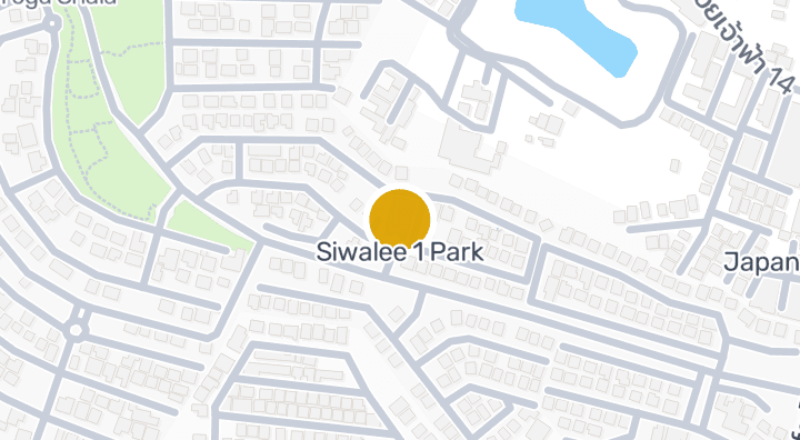 แผนที่แสดงSiwalee 1 Park