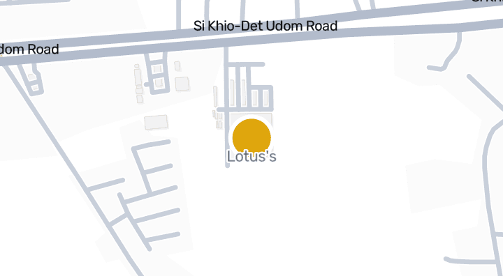 Map showing Lotus's