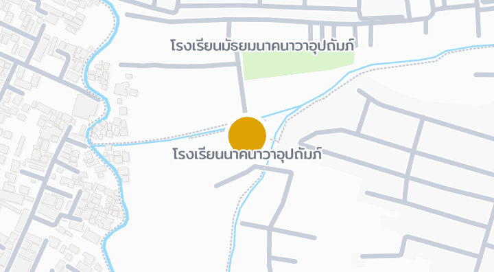 แผนที่แสดงโรงเรียนนาคนาวาอุปถัมภ์