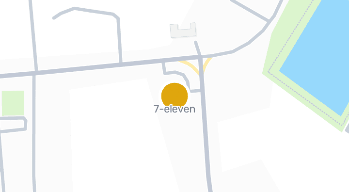 แผนที่แสดง7-Eleven
