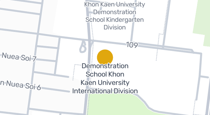 显示Demonstration School Khon Kaen University International Division的地图