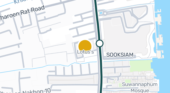 Map showing ICS