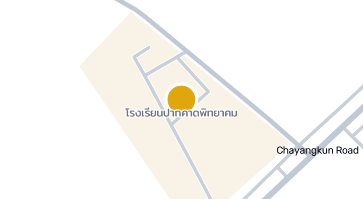 Map showing โรงเรียนปากคาดพิทยาคม