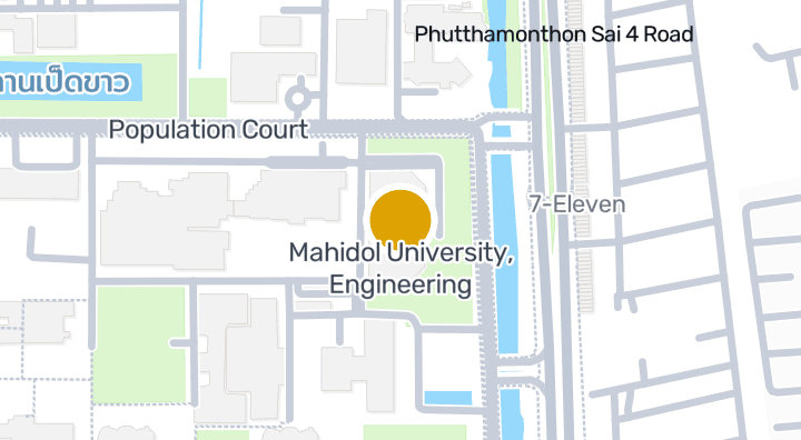显示Mahidol University, Engineering 的地图