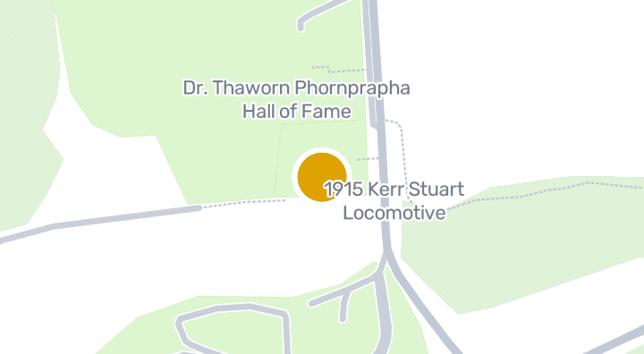 แผนที่แสดงPhornprapha Botanic Garden