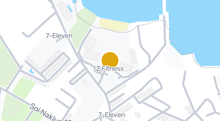 显示Z Fitness的地图