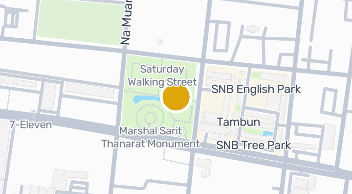 显示Ratchadanusorn Park的地图