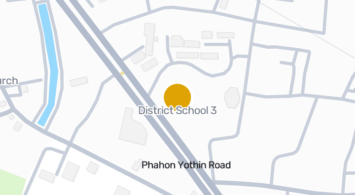แผนที่แสดงโรงเรียนเทศบาล3