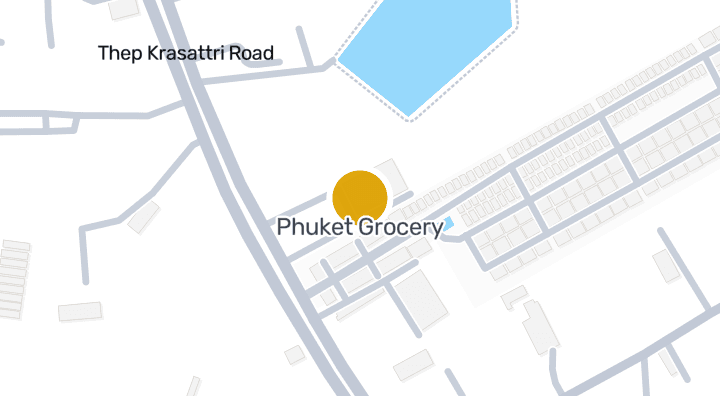 แผนที่แสดงPhuket Grocery