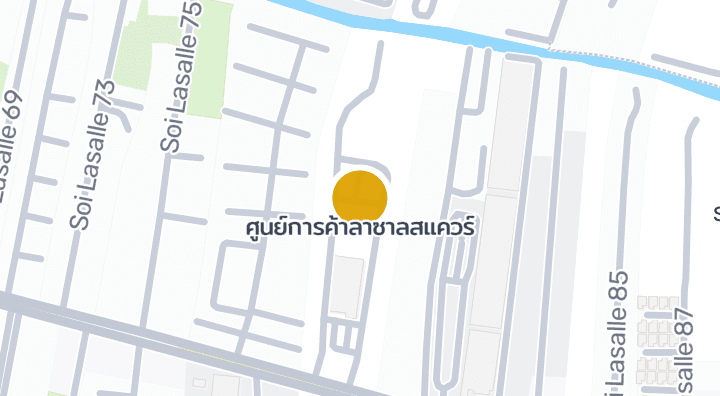 Map showing ศูนย์การค้าลาซาลสแควร์