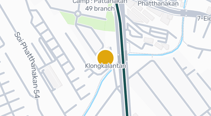 Map showing Klongkalantan