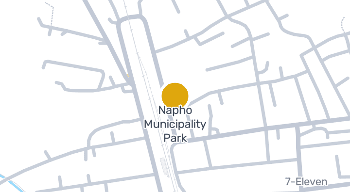 แผนที่แสดงNapho Municipality Park