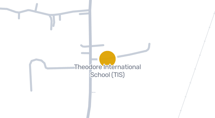 แผนที่แสดงโรงเรียนนานาชาติธีโอดอร์