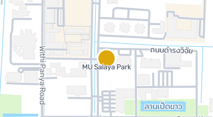 显示MU Salaya Park的地图