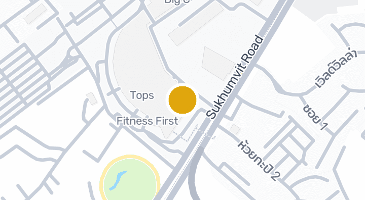 显示Robinsons ชล的地图