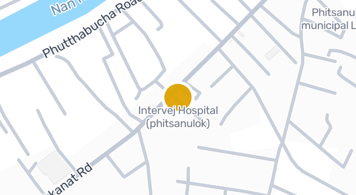显示Intervej Hospital (phitsanulok)的地图
