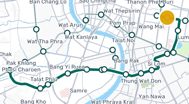 Siam Station 위치 지도