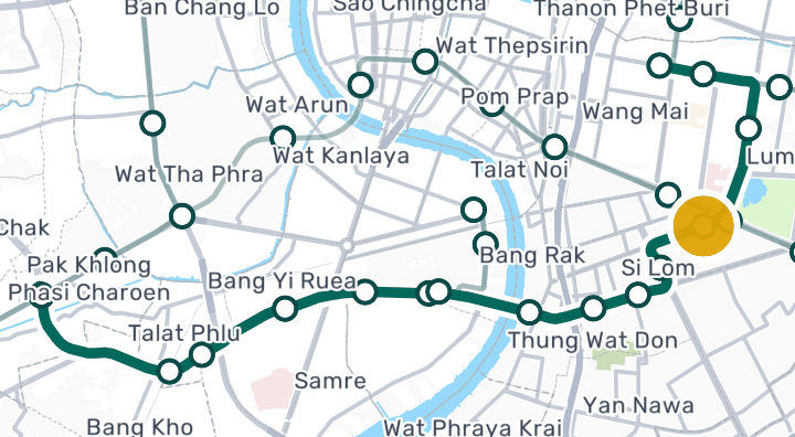 显示沙拉鈴的地图