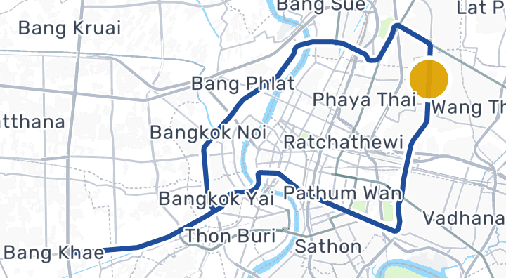 显示素铁讪的地图