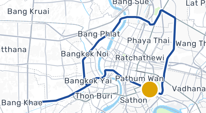 显示是樂園車站的地图