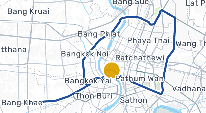 Sam Yot Stationを示す地図