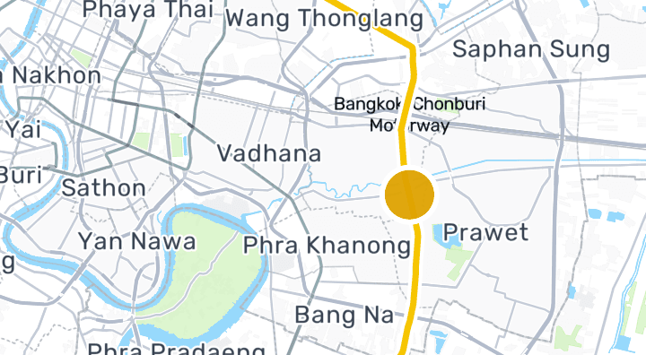 シーヌット駅を示す地図