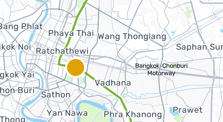 显示奔集的地图