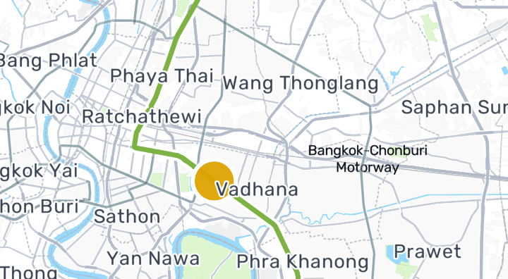显示鵬蓬的地图