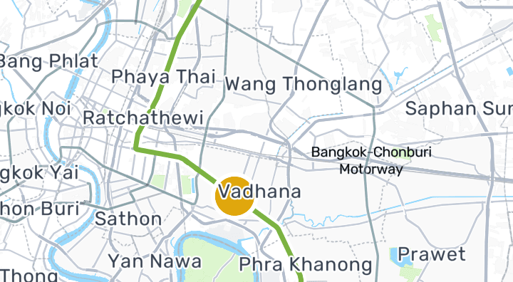 显示通羅的地图