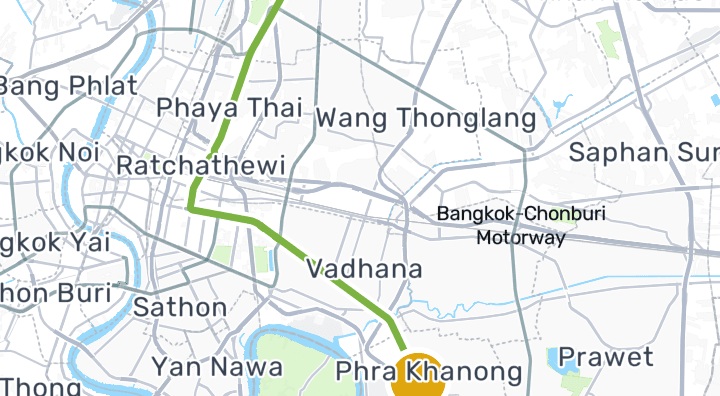 显示布納威提的地图