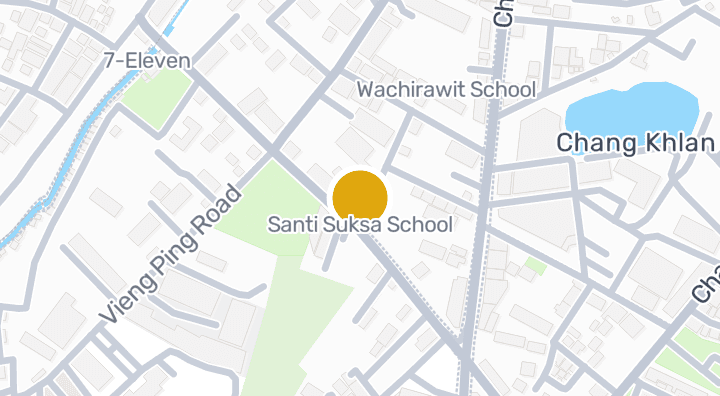 显示Santi Suksa School的地图