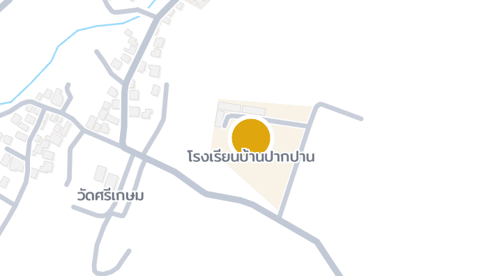แผนที่แสดงโรงเรียนบ้านปากปาน