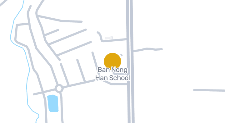 显示Ban Nong Han School的地图