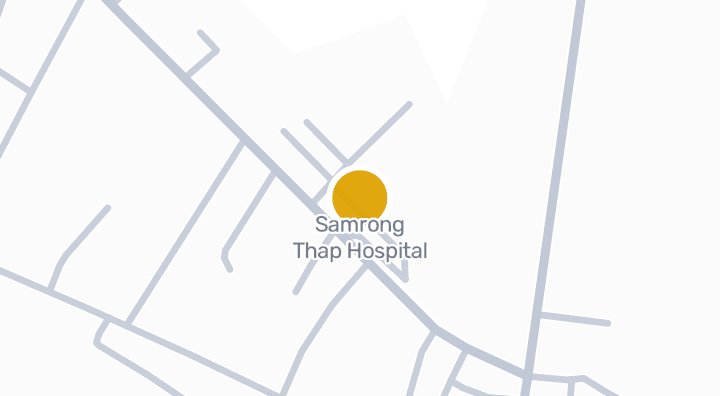 แผนที่แสดงโรงพยาบาลสำโรงทาบ