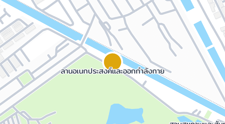 แผนที่แสดงลานอเนกประสงค์และออกกำลังกาย