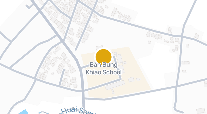แผนที่แสดงโรงเรียน บ้านบุ่งเขียว