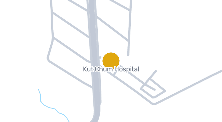 แผนที่แสดงโรงพยาบาลกุดชุม